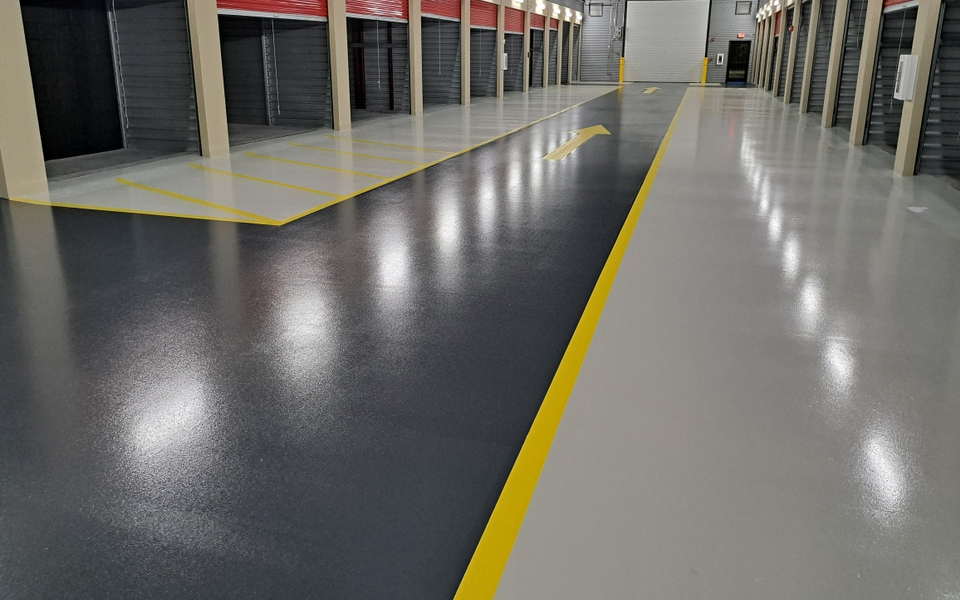 Epoxy Flooring & Garage Storage