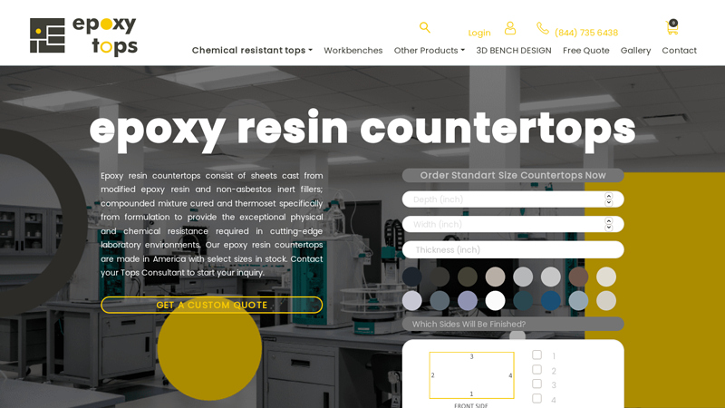 Epoxy Resin Countertops