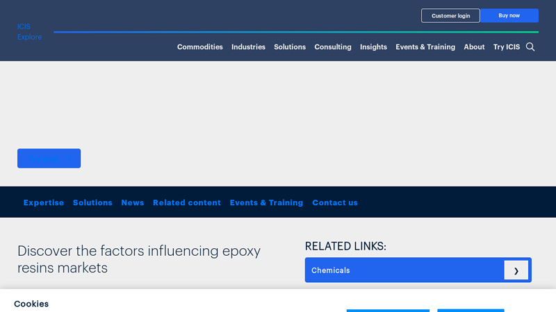 Epoxy Resins Prices, Analytics and Forecasts