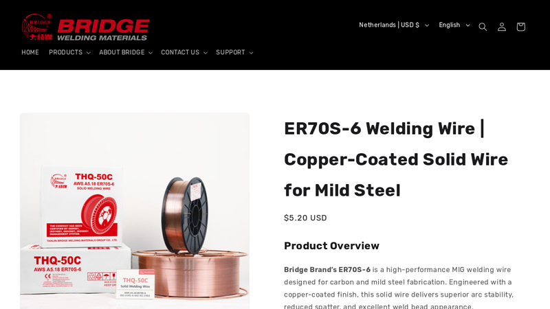 ER70S-6 Welding Wire