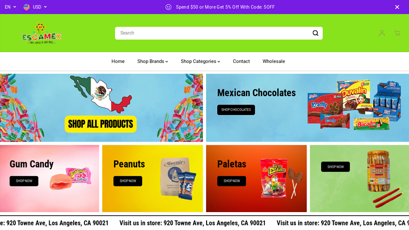 Escamex Party Supply Authentic Mexican Candy and more