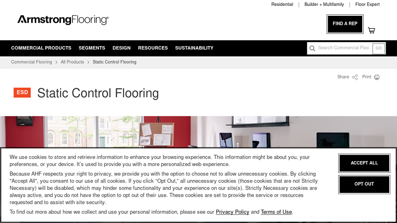 esd Static Control Flooring