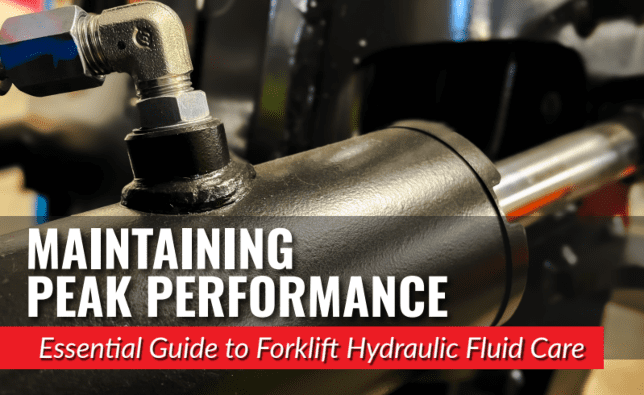 Essential Guide to Forklift Hydraulic Fluid Care
