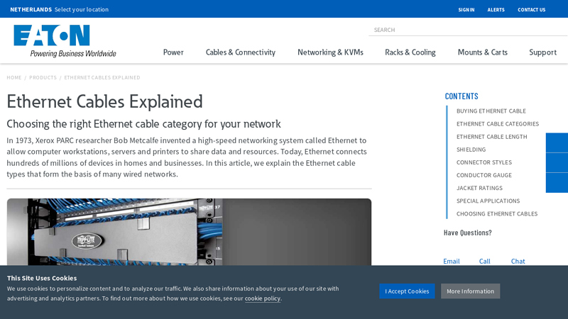 Ethernet Cables Explained