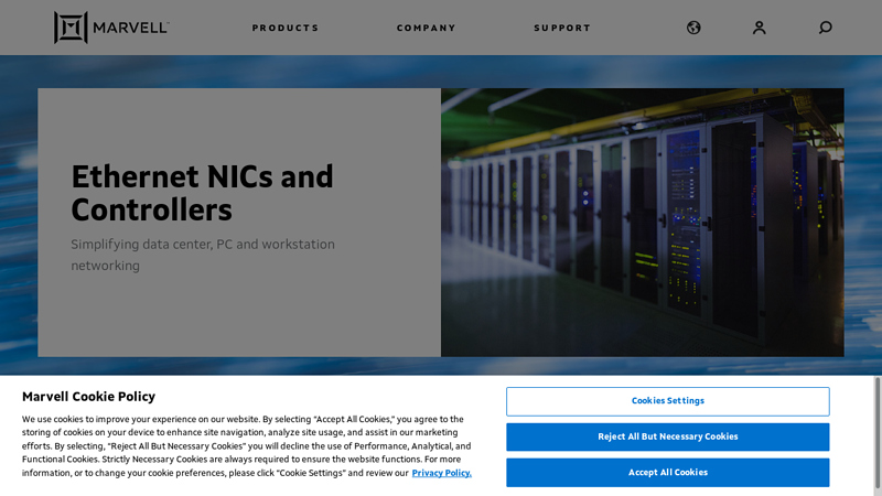 Ethernet Network Adapters and Controllers