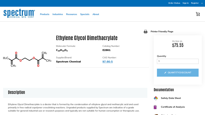 Ethylene-Glycol-Dimethacrylate