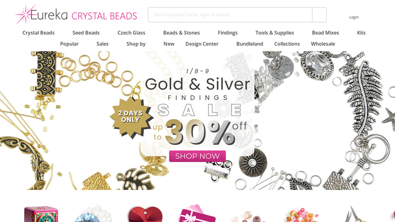 Eureka Crystal Beads