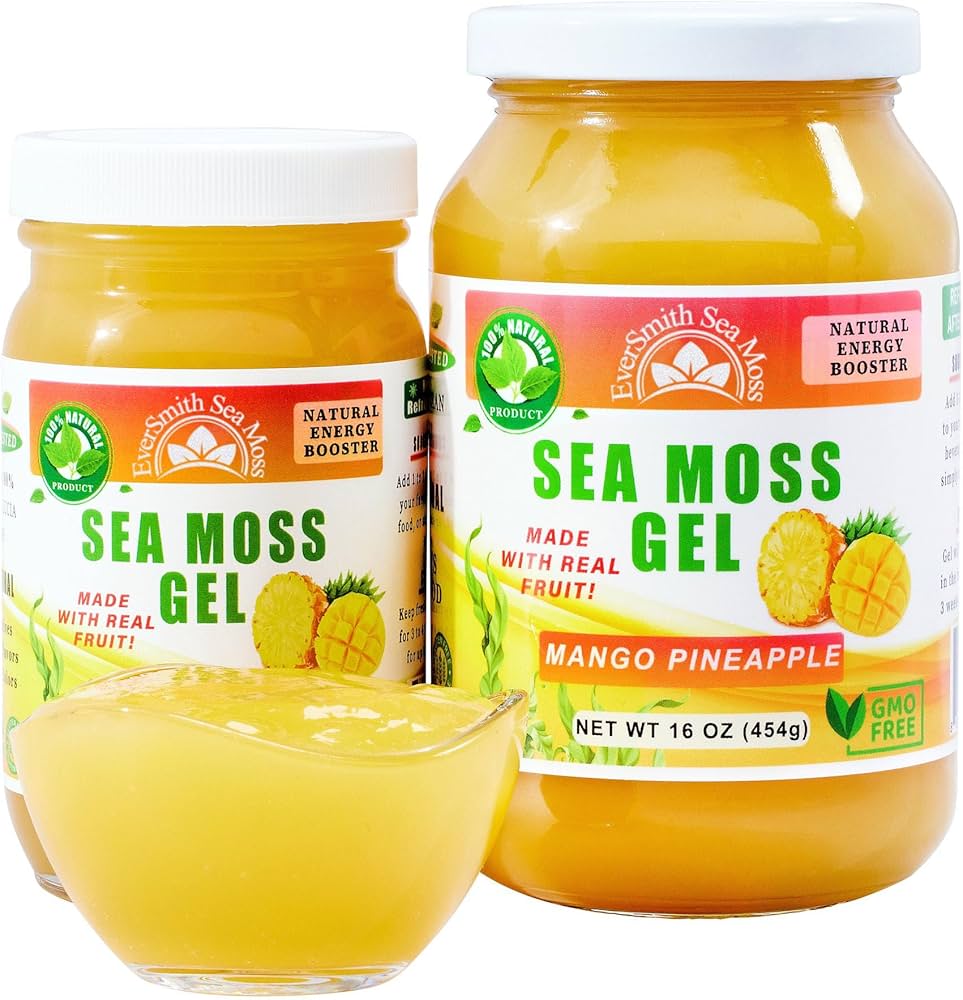 EverSmith Organics Sea Moss Gel and Irish Sea Moss Products
