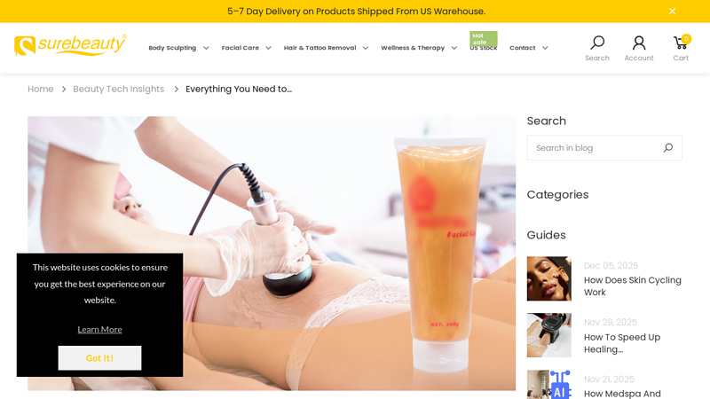 Everything You Need to Know About Cavitation Gel