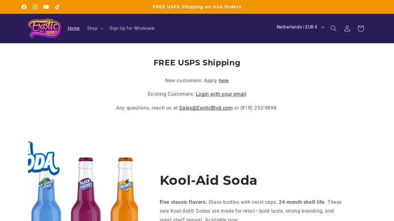 Exotic Blvd Wholesale: Exotic Blvd