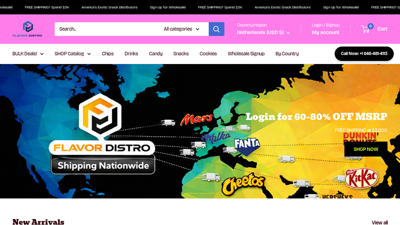 Exotic Snacks Wholesale & Distribution