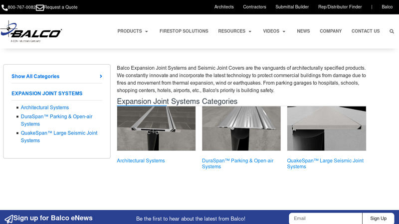 Expansion Joint Systems