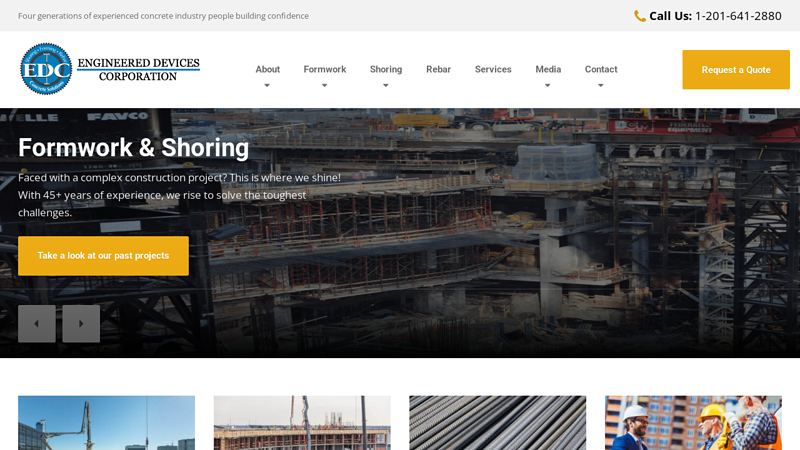 Expert Concrete Forming and Shoring Company in NJ, NY, PA, CT ...