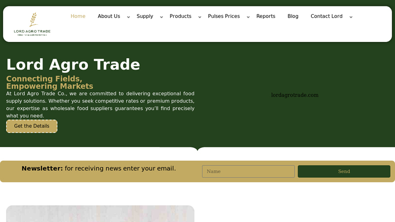 Export of Lentils by canadian lentils suppliers