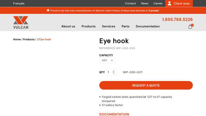 Eye hook