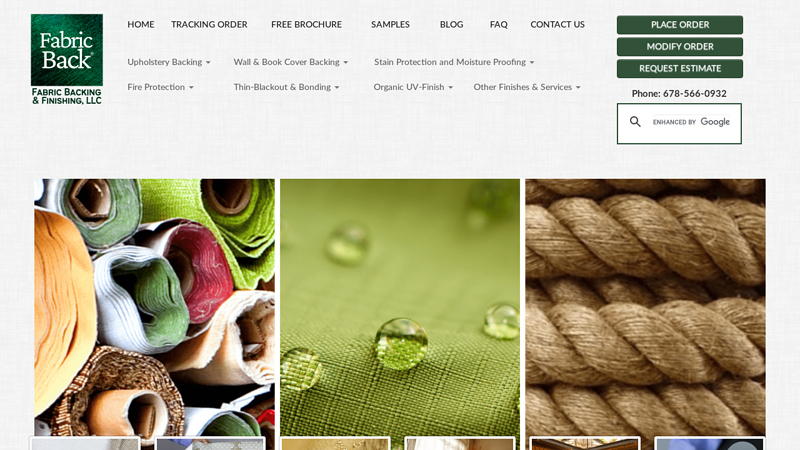 Fabric Backing & Finishing Co