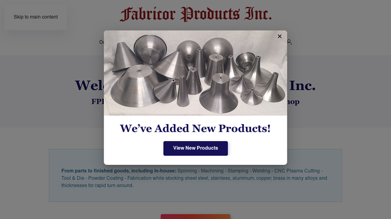 Fabricor Products, Inc.