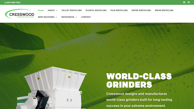 Family owned, American made industrial shredders manufacturer