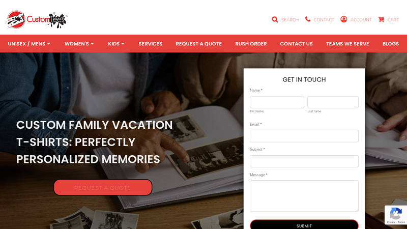 Family Vacation Tshirts Custom Tees Houston custom t-shirts