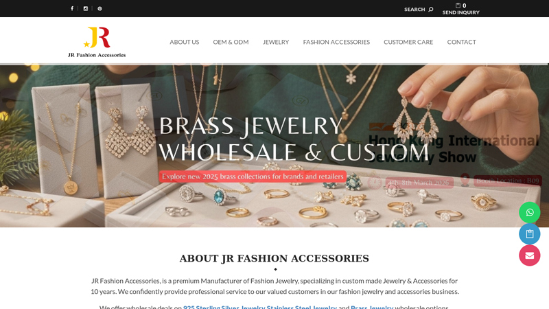 Fashion jewelry wholesale and custom jewelry｜JR Fashion ...
