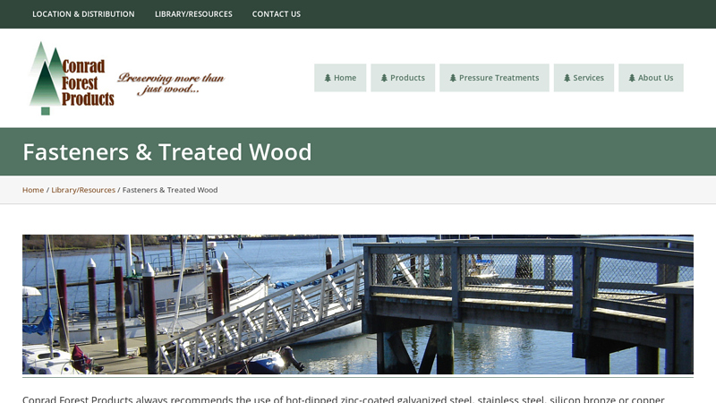 Fasteners & Treated Wood