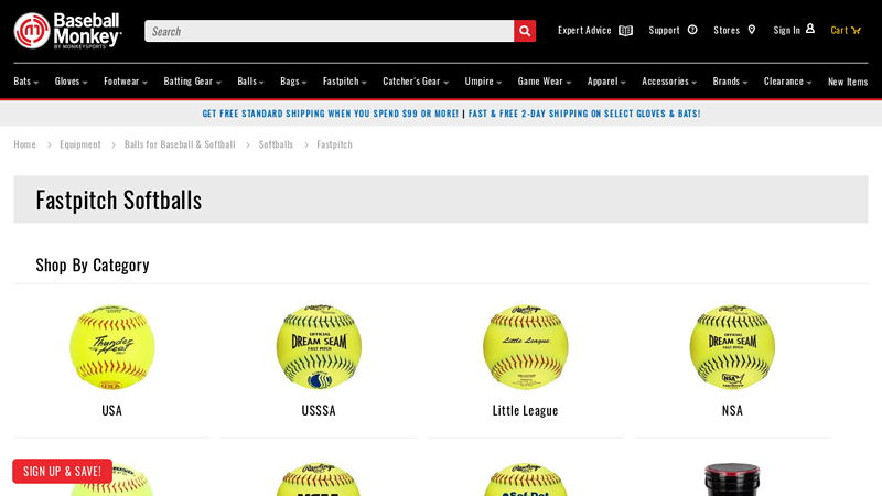 Fastpitch Softballs: Cases of 11 & 12 Balls in Bulk