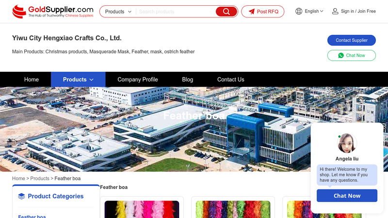 Feather boa from China Manufacturers