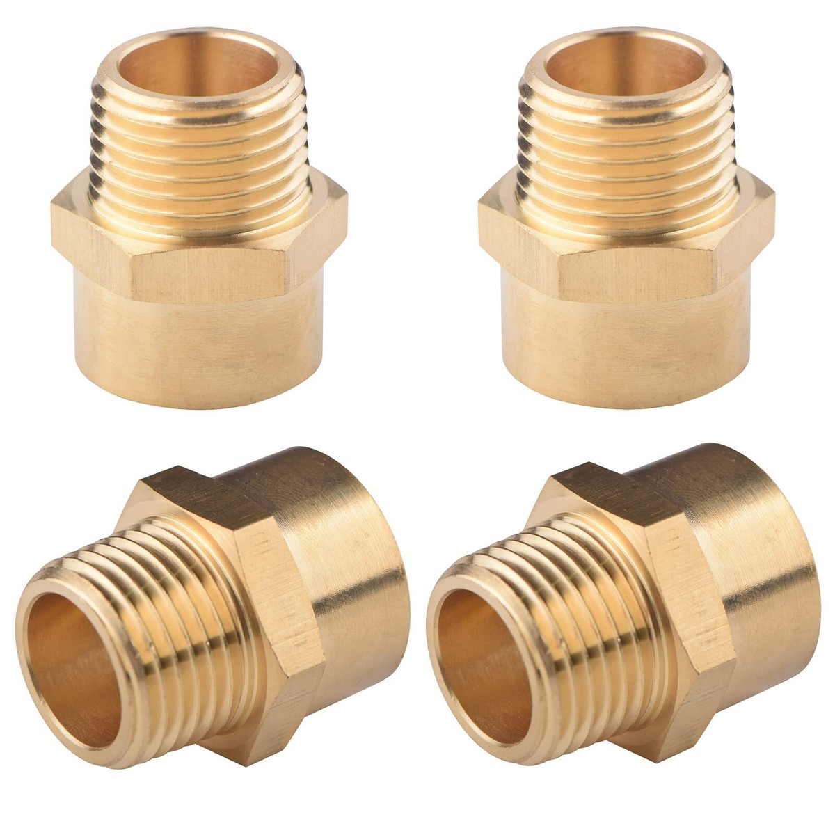 Female BSP Taper to Male NPT Adapter