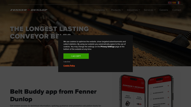 Fenner Dunlop Conveyor Belting (EMEA)