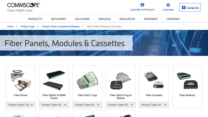 Fiber Panels, Modules & Cassettes
