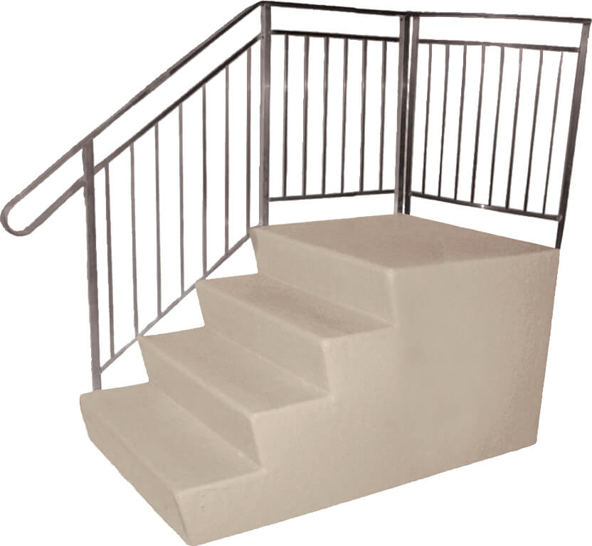 Fiberglass Steps for Your Mobile