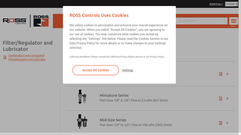Filter/Regulator and Lubricator