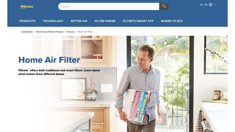 Filtrete™ Air Filters - Smart & Refillable Filters