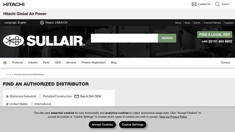 Find an Authorized Distributor