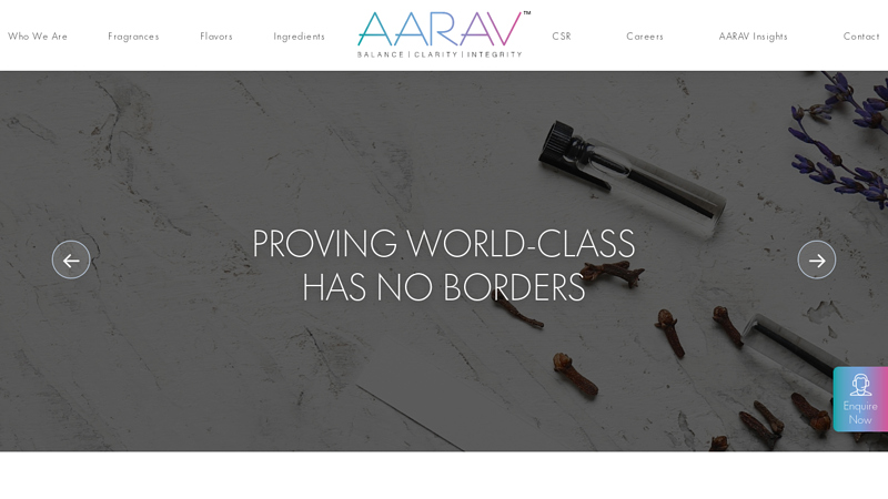 Fine Fragrance Supplier, Aroma, Flavors & Ingredients Experts in India