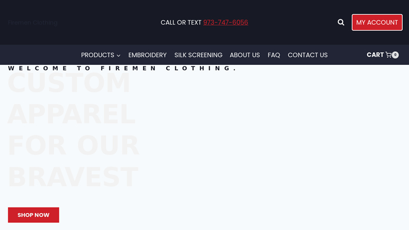 Firefighter Apparel, T-shirts, and Workshirts custom t-shirts