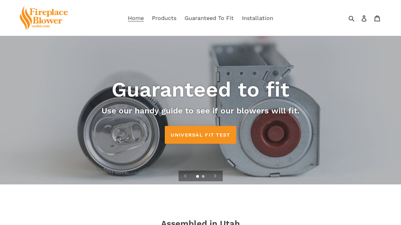 Fireplace Blower Outlet