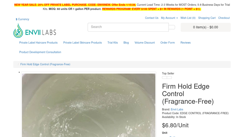 Firm Hold Edge Control (Fragrance