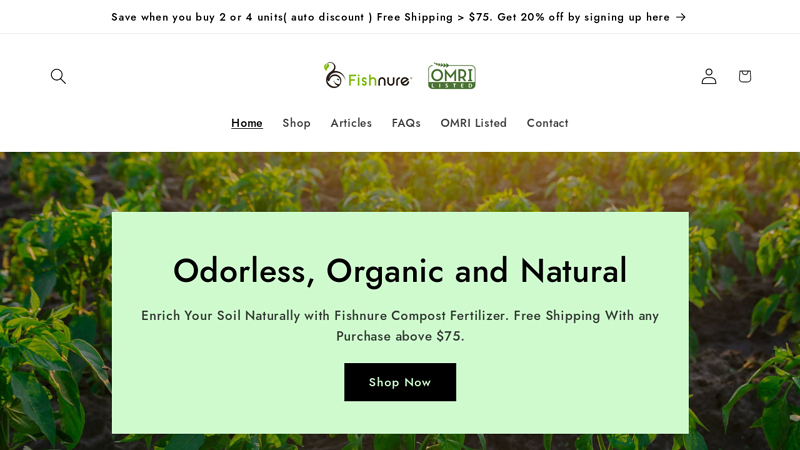 Fishnure - Natural Living Organic Fertilizer