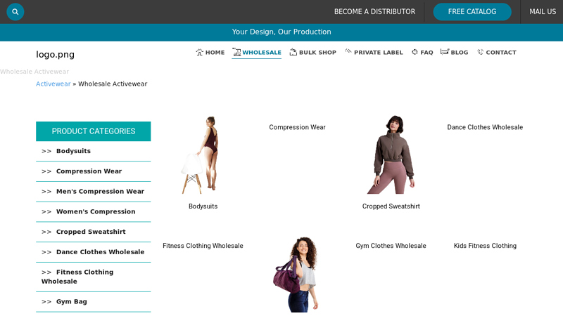 Fitness Clothing Wholesale