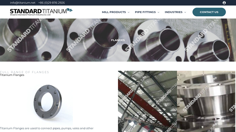 Flange – Standard Titanium Co.
