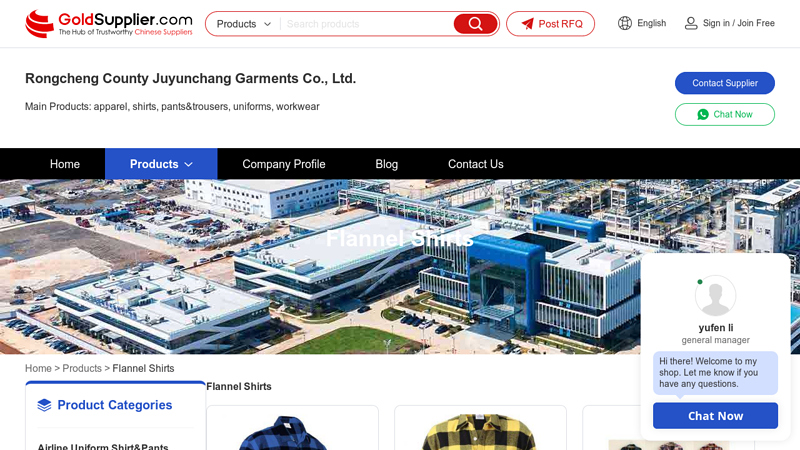 Flannel Shirts from China Manufacturers