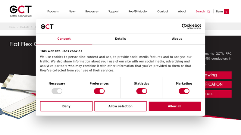 Flat Flexible Cable - FFC