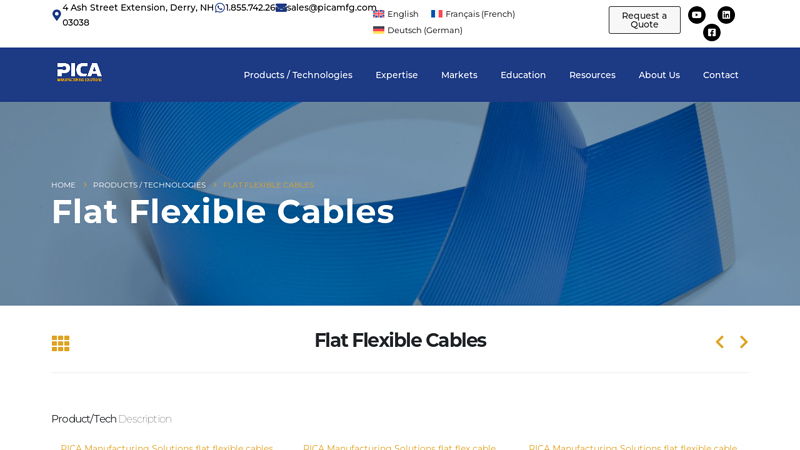 Flat Flexible Cables (FFC)