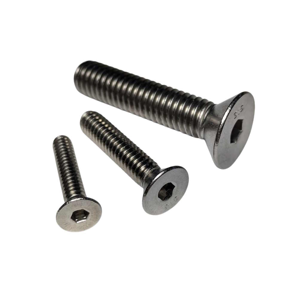 Flat Head Cap Screws