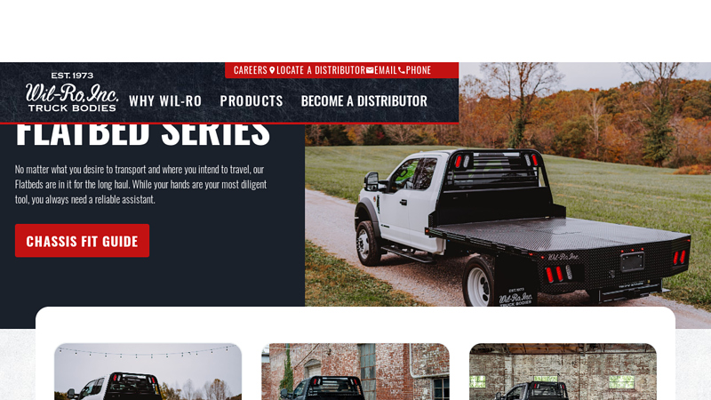 Flatbed Series by Wil-Ro