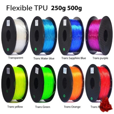 Flexible 3D Printing Filament