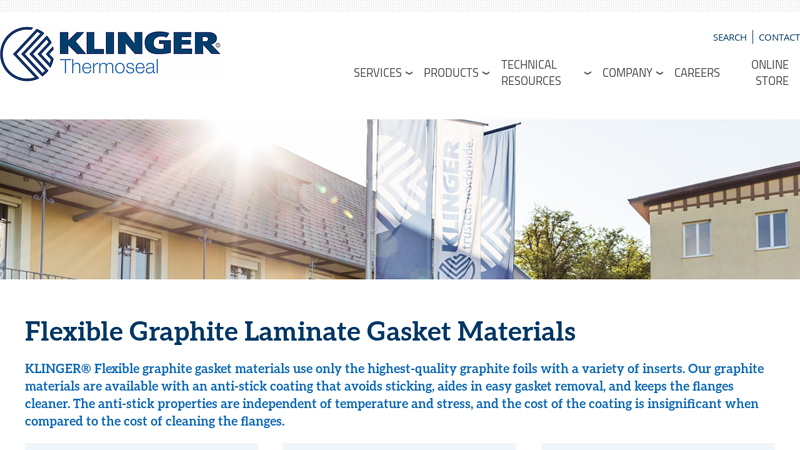 Flexible Graphite Laminate Gasket Materials