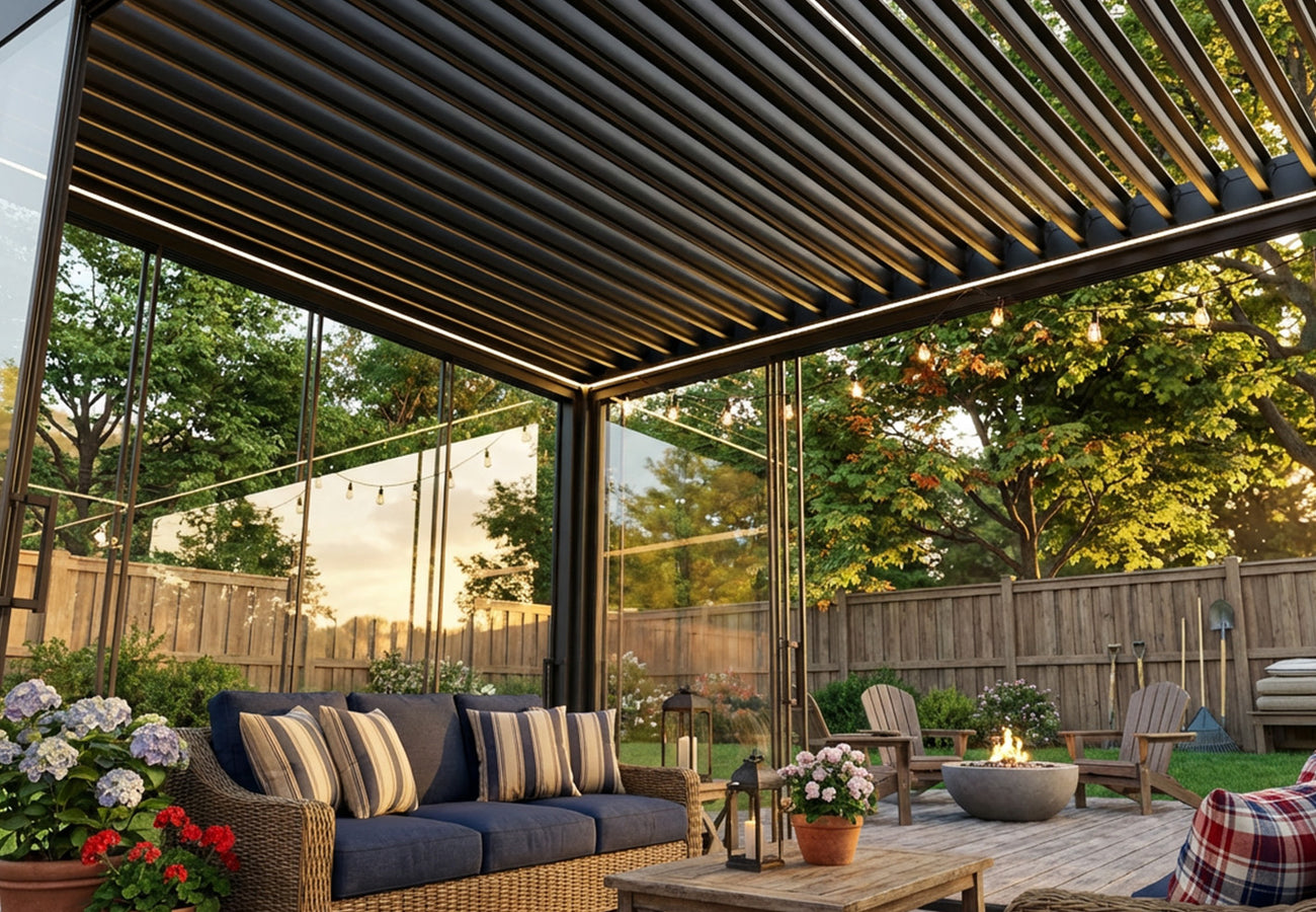 FlexPatio Motorized Pergola Kits