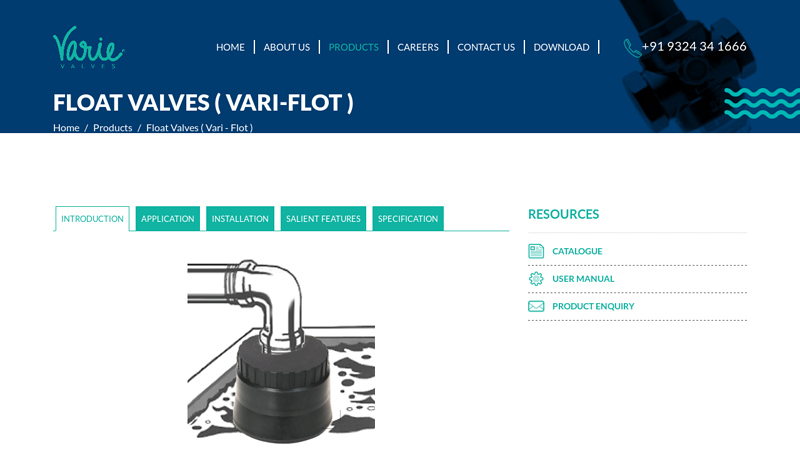 Float Valve ( Vari